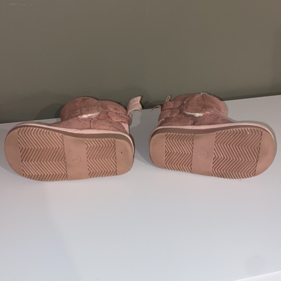 Baby girls’ tie boots - Picture 3 of 3